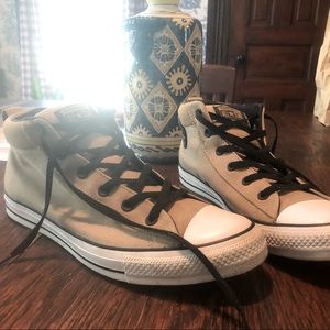 Converse Chuck Taylor All Star Street Mid - 'Khaki-Black-White' - Men's 12